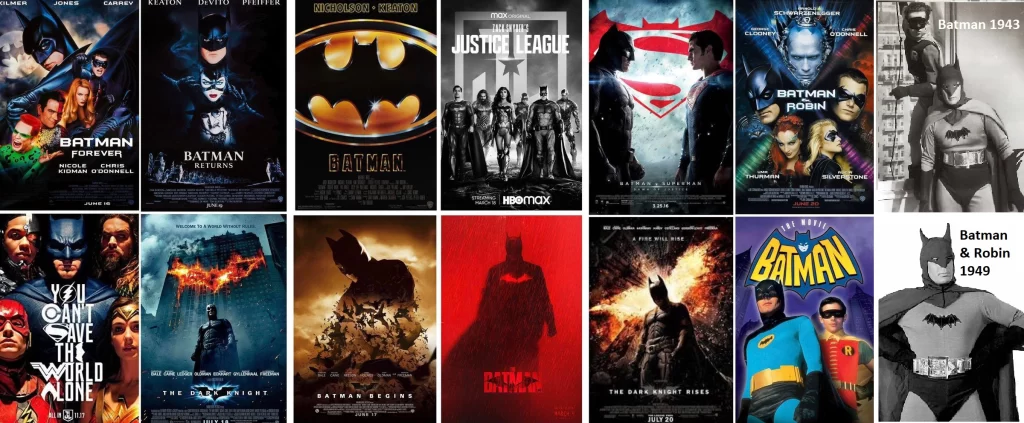 All batman movies list in order, all batman movies, the batman complete series, best batman movie, batman christopher nolan films, batman all movies, batman order of movies